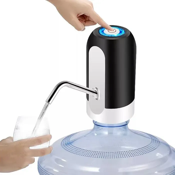 Dispensador Automático Recargable Para Agua De Botellón Acabado Plastico