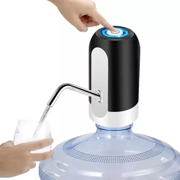 Dispensador Automático Recargable Para Agua De Botellón Acabado Plastico