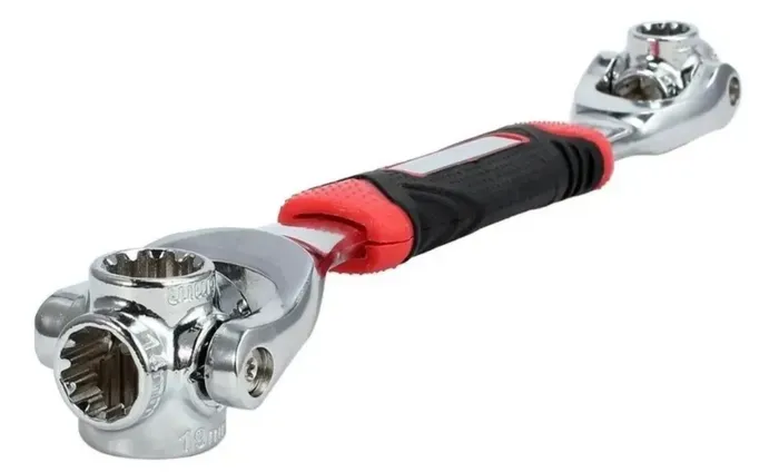 Llave Universal 48 En 1 Multifunción Con Cabezal Giratorio 360°