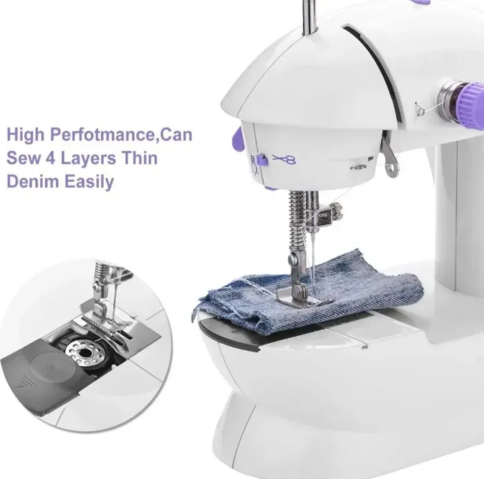 Maquina De Coser Portátil Mini Sewing Machine Eléctrica