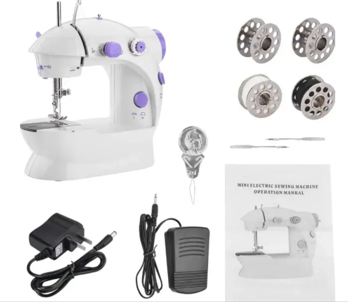 Maquina De Coser Portátil Mini Sewing Machine Eléctrica