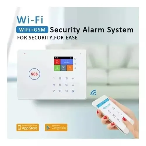 Kit De Sistema De Alarma De Seguridad Dial Automático Gsm+wi G66w