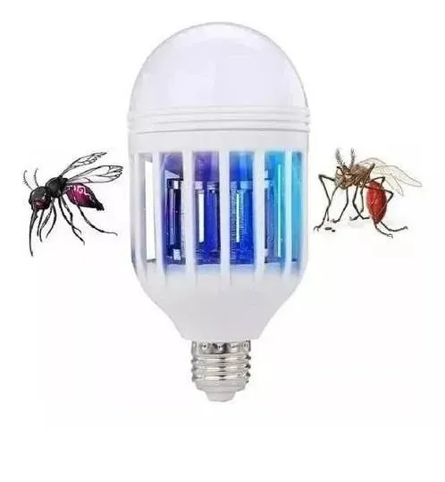 Bombillo Mata Mosquitos Zancudos Moscas Lampara Led 15w