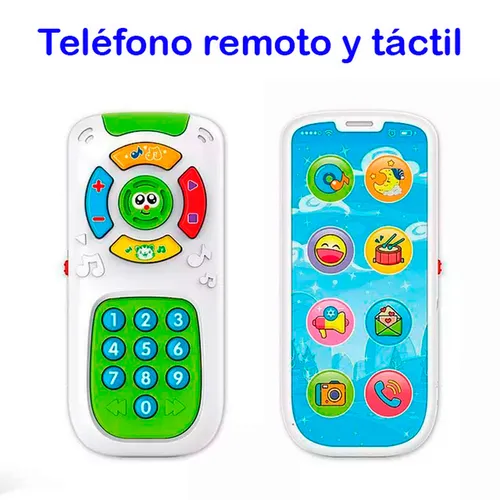 Control Remoto y Táctil Juguete Aprendizaje Bebe