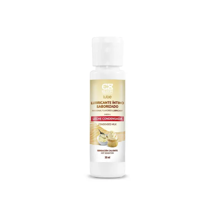 Lubricante Caliente Saborizado Elixir 30 Ml Leche Condensada