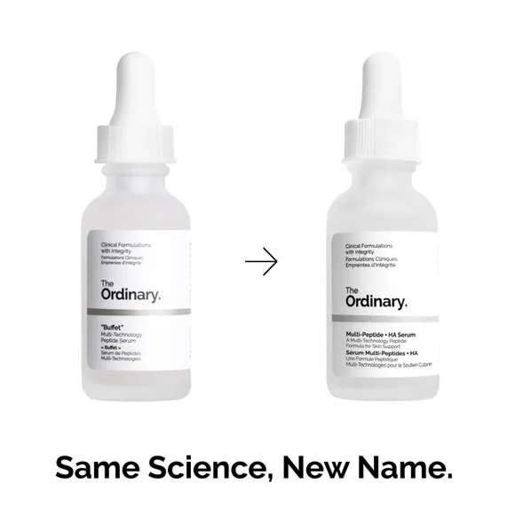 The Ordinary Buffet ó Multi Peptide + Ha Serum 30ml 