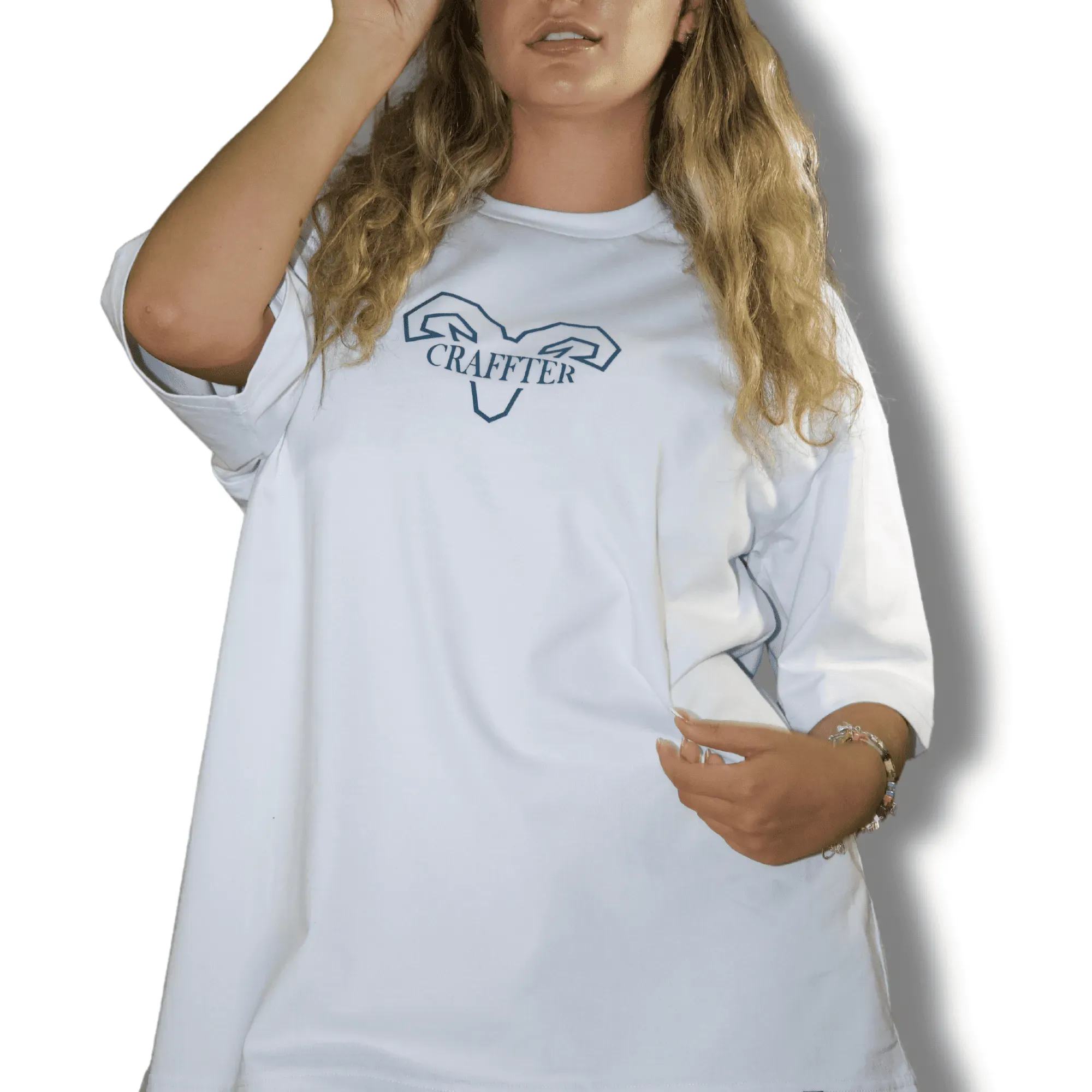 Camiseta  oversized Good News 