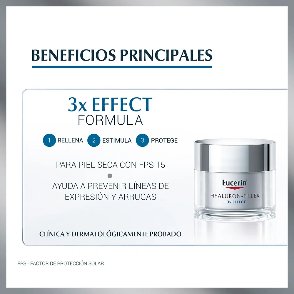 Eucerin Hyal-Filler Crema Día SPF15+