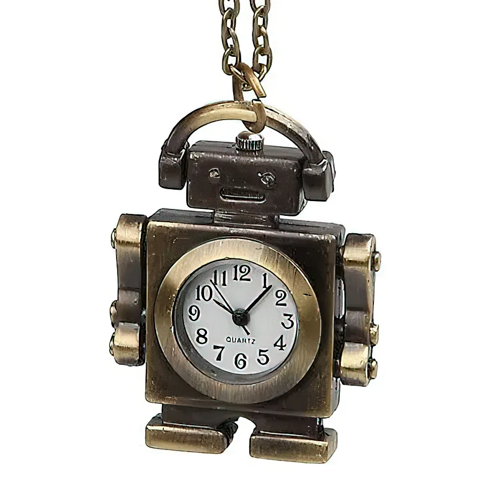 Collar Reloj Robot Vintage 