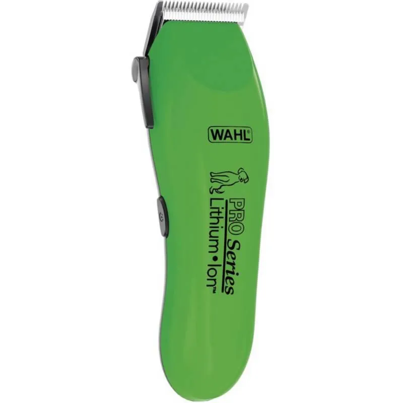 Maquina Original Cortapelo Recargable lithium p. Mascotas Wahl 09766-008 Verde