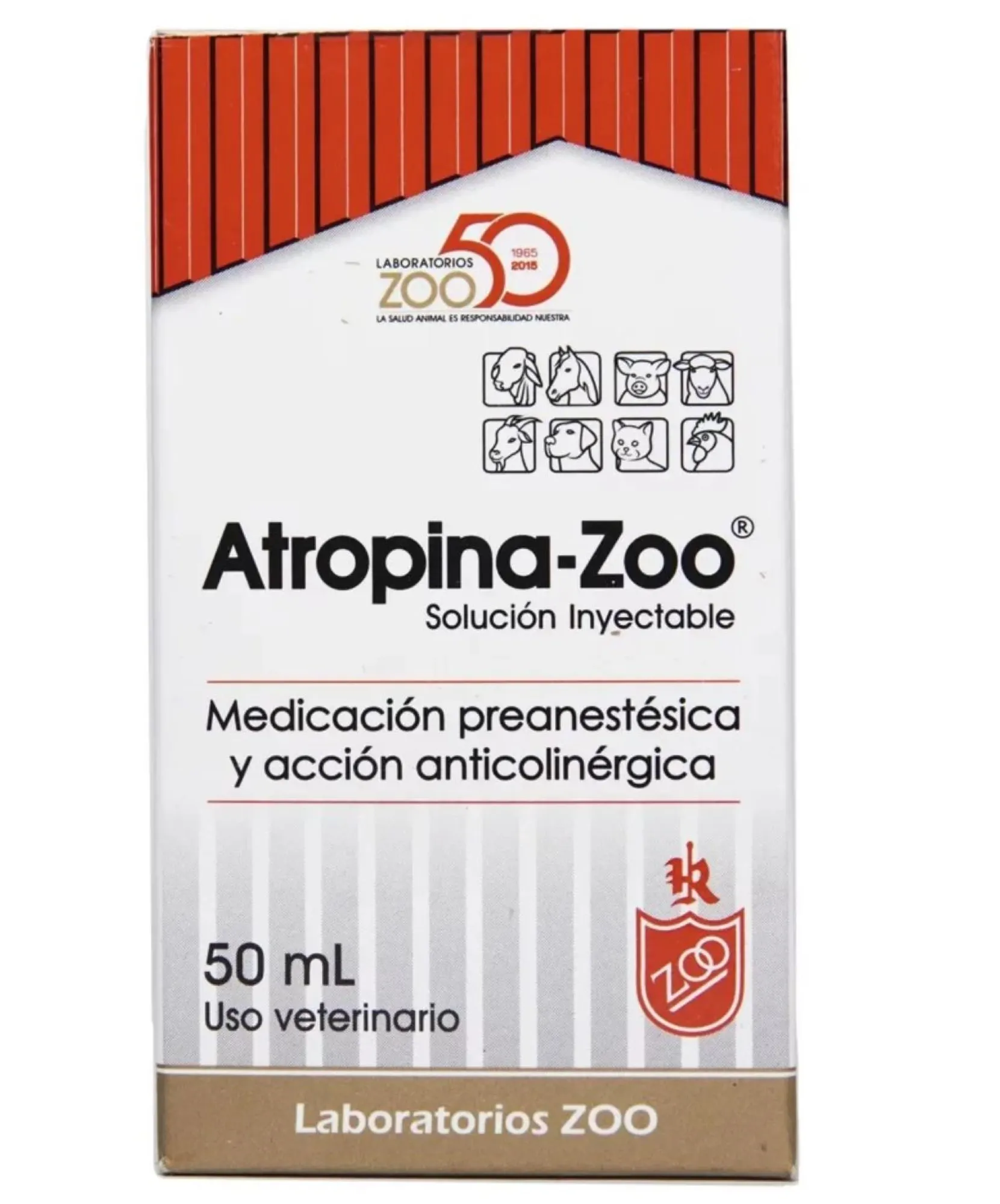 Atropina Zoo Solucion Inyectable x50ml