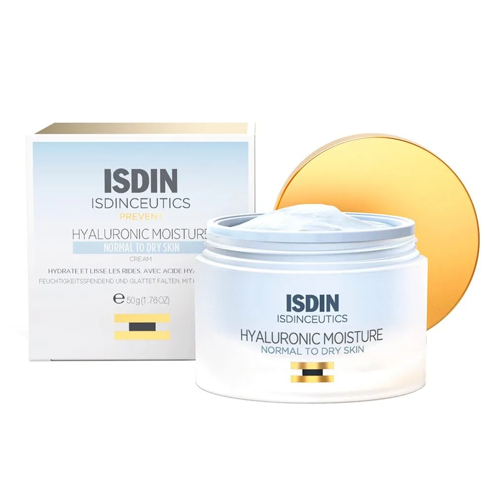 Isdinceutics Hyaluronic Moisture Normal To Dry Skin X 50 Ml