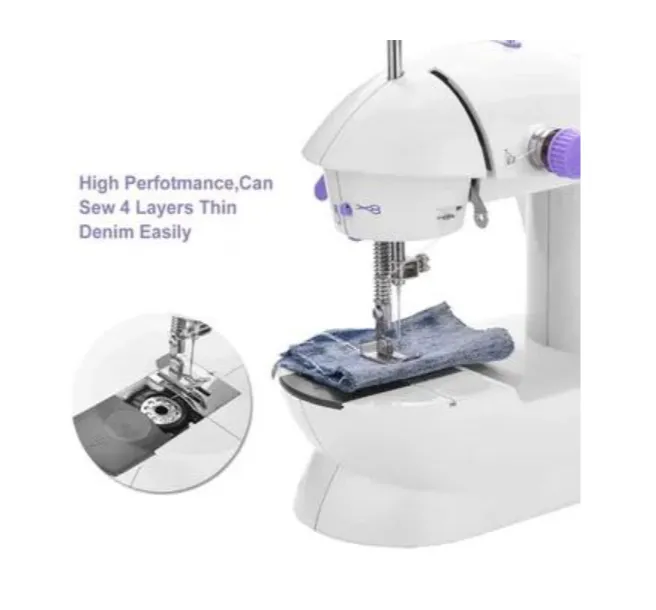 Máquina Coser Portatil Mini Luz Led Sewing Machine