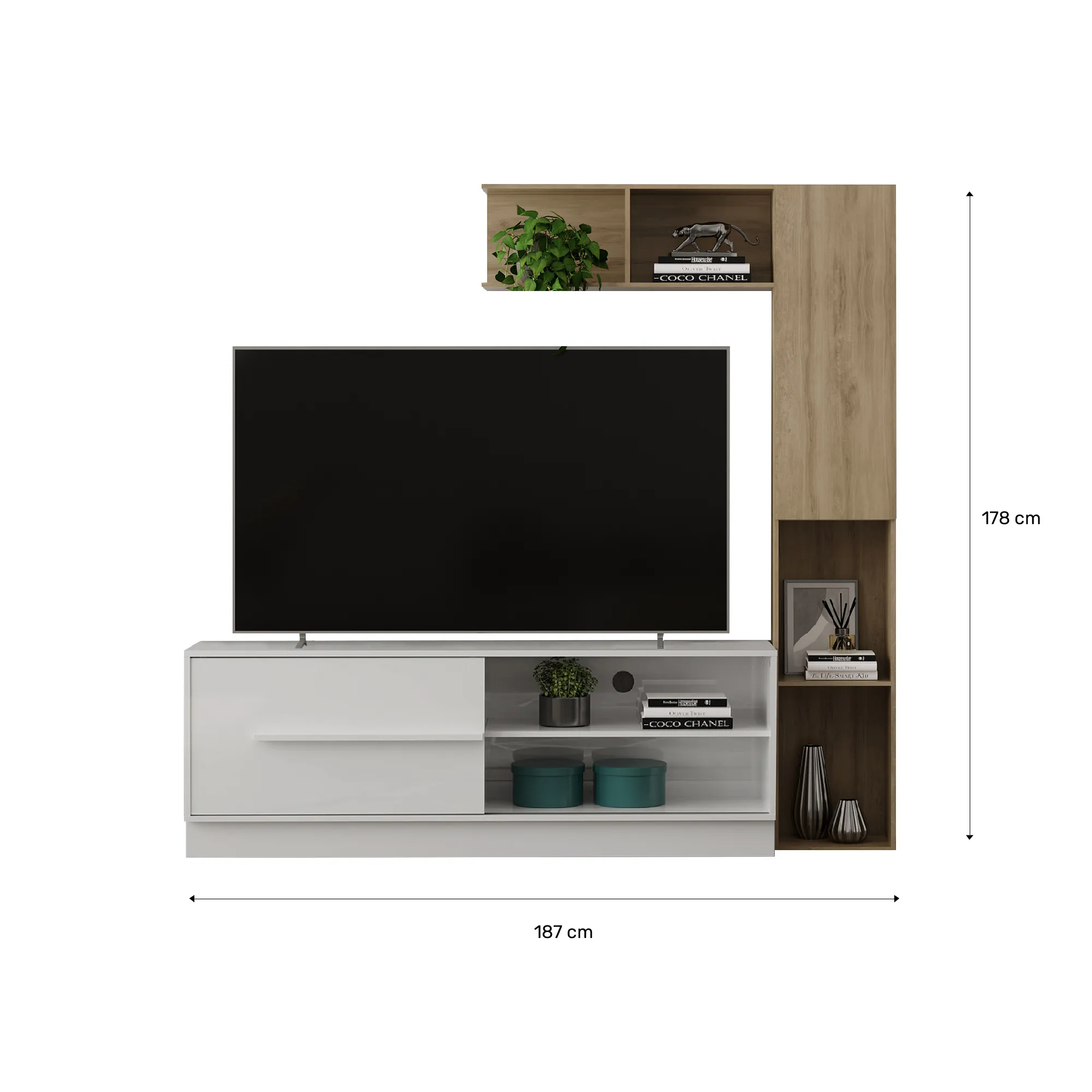 Mueble TV 60"MDP