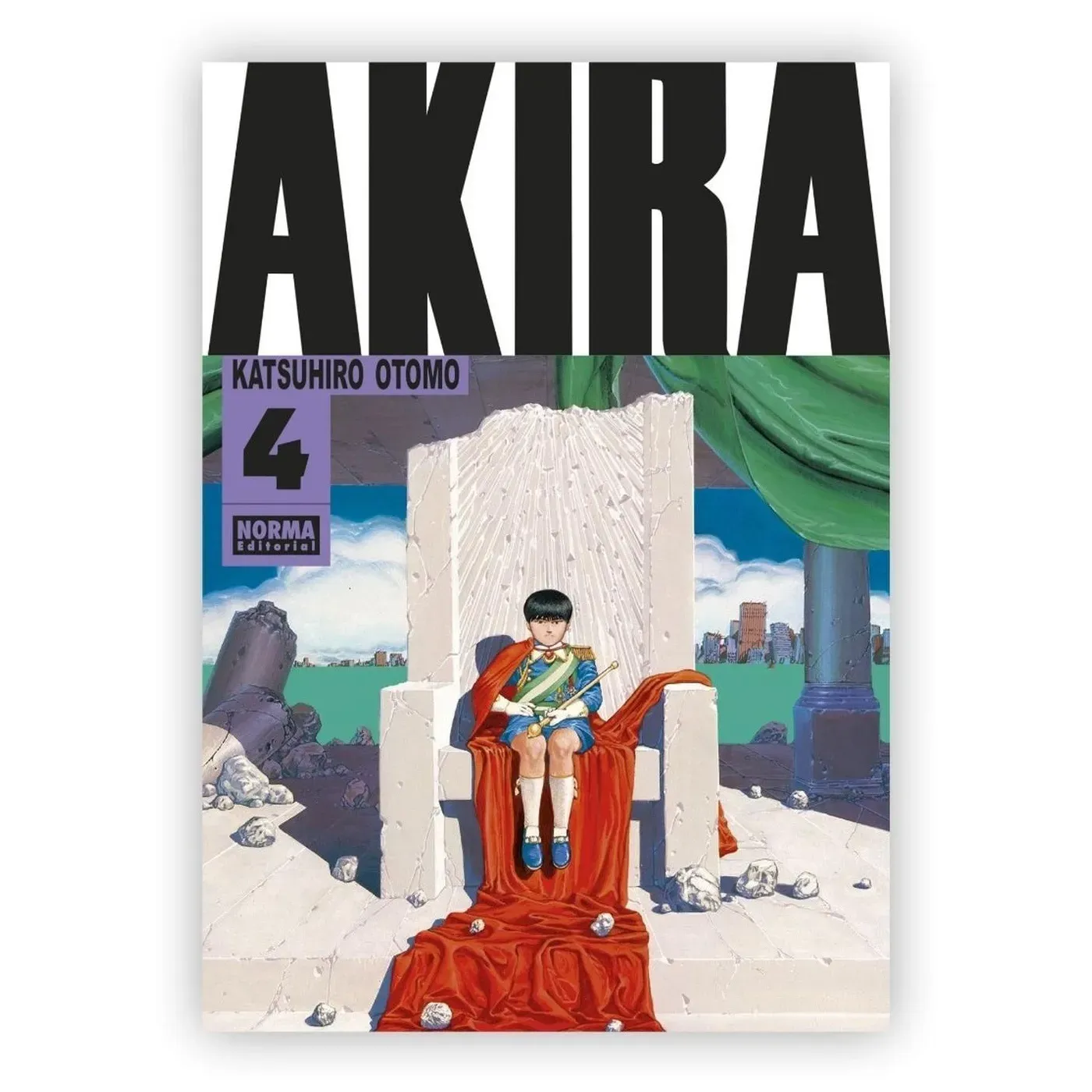 Akira No. 4 / Edición Especial En Blanco Y Negro