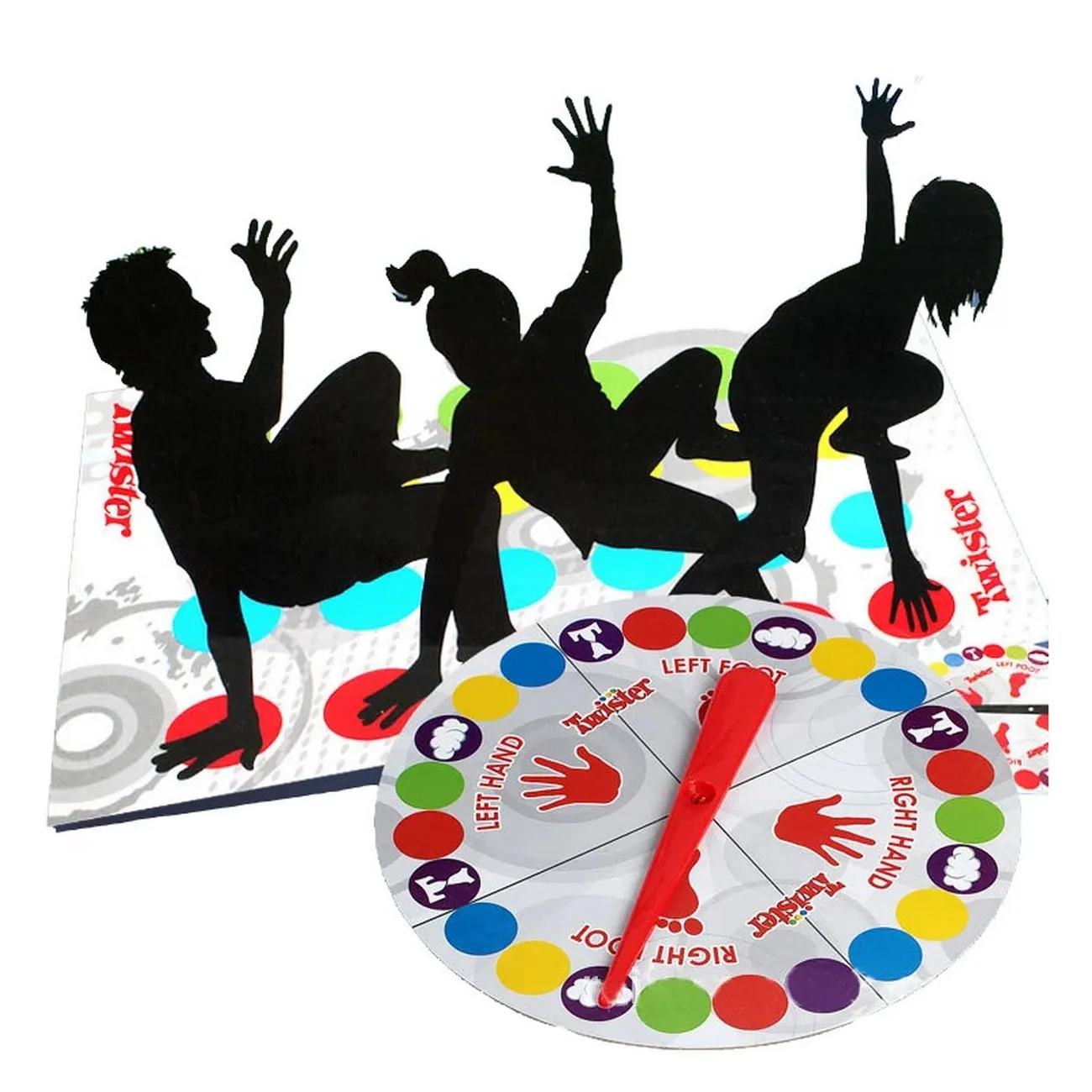 Juego Twister En Familia Tapete Colores Dedos Pies Habilidad