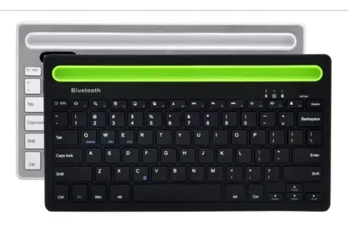 Teclado Bluetooth Recargable Doble Canal Multi Dispositivo