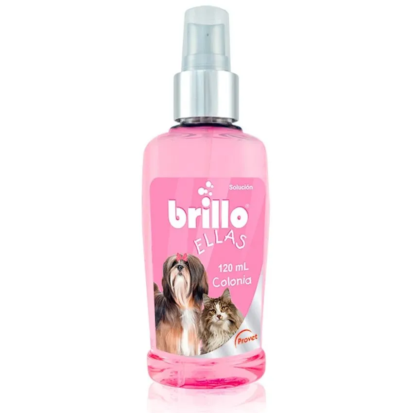 Colonia Brillo Ellas Perros Gatos 120Ml