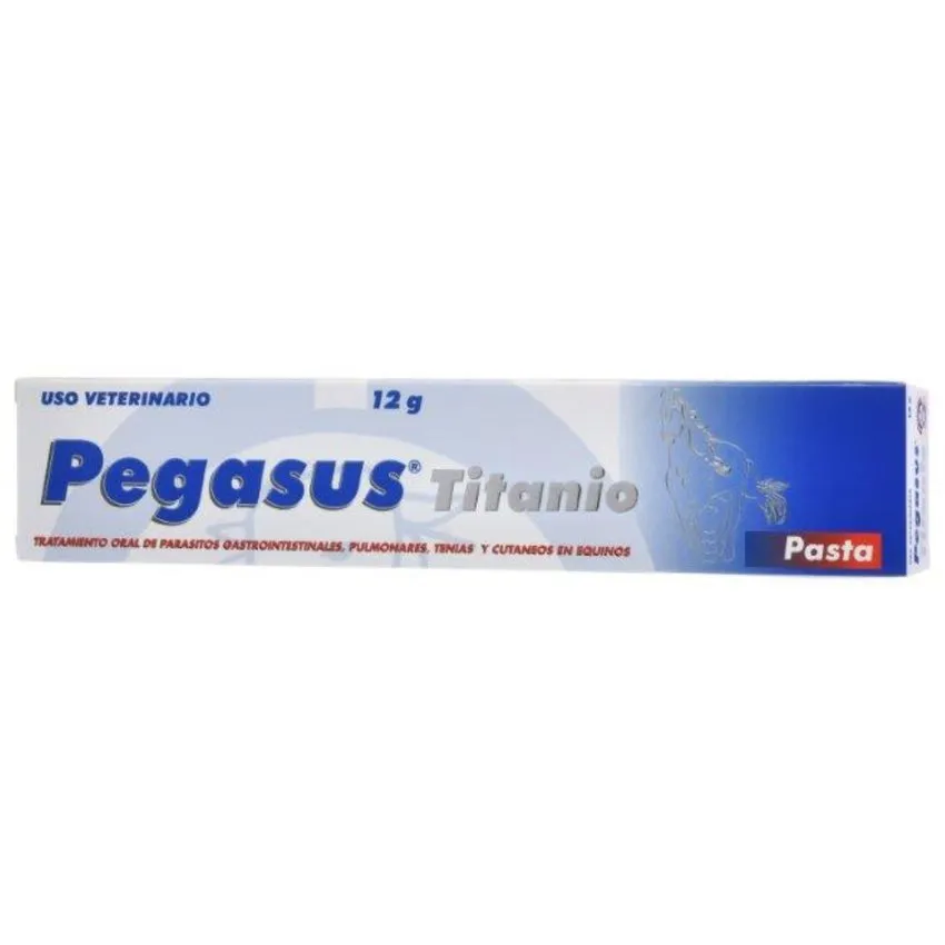 Pegasus Titanio Antiparasitario Equinos Jeringa 12G