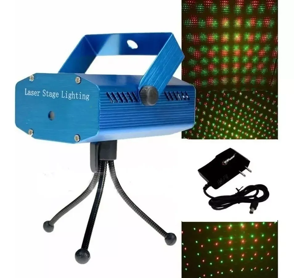 Proyector Laser Decoración Luces Navidad Discoteca Multipunt