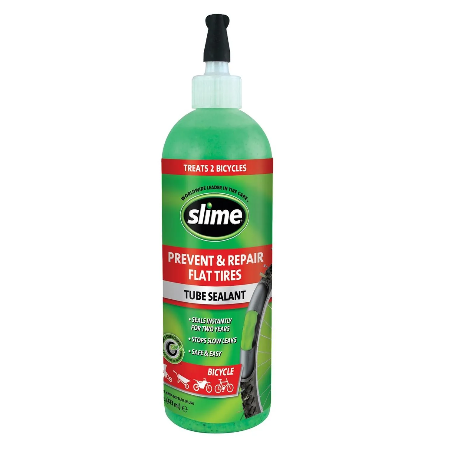 Antipinchazos Llantas con Neumáticos Slime 16 Oz