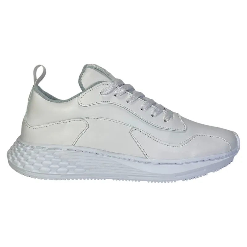 Tenis Deportivo Colegial Cosido Blanco Para Niño Y Niña Bont C06