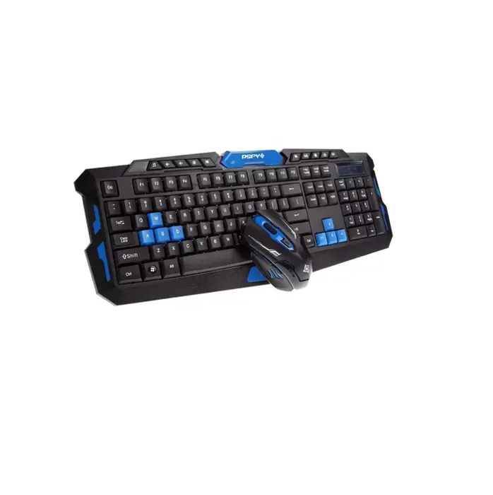 Kit Mouse Y Teclado Inalambricos Gamer Profesional