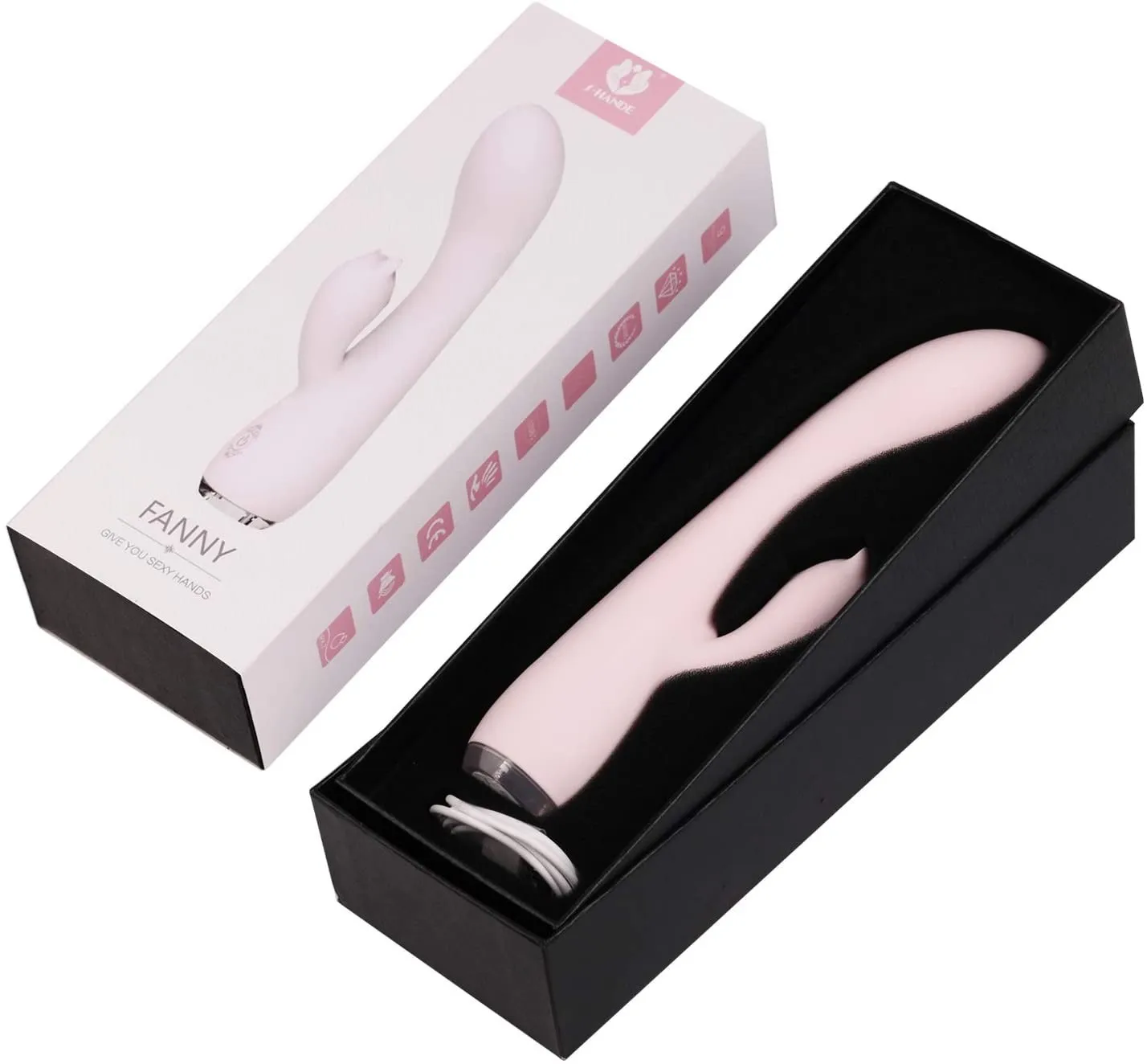 Vibrador Fanny Rosado Shande