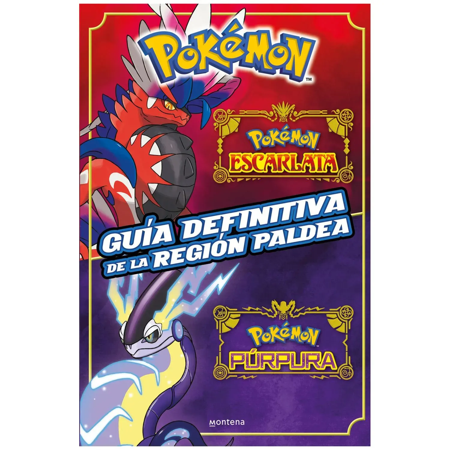 Guía definitiva de la región Paldea. Libro oficial. Pokémon Escarlata / Pokémon Púrpura