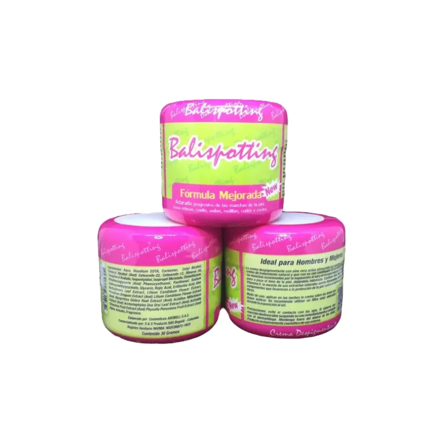 Crema Desmanchadora Despigmentante Axilas Y Zonas Intimas X 30Gr