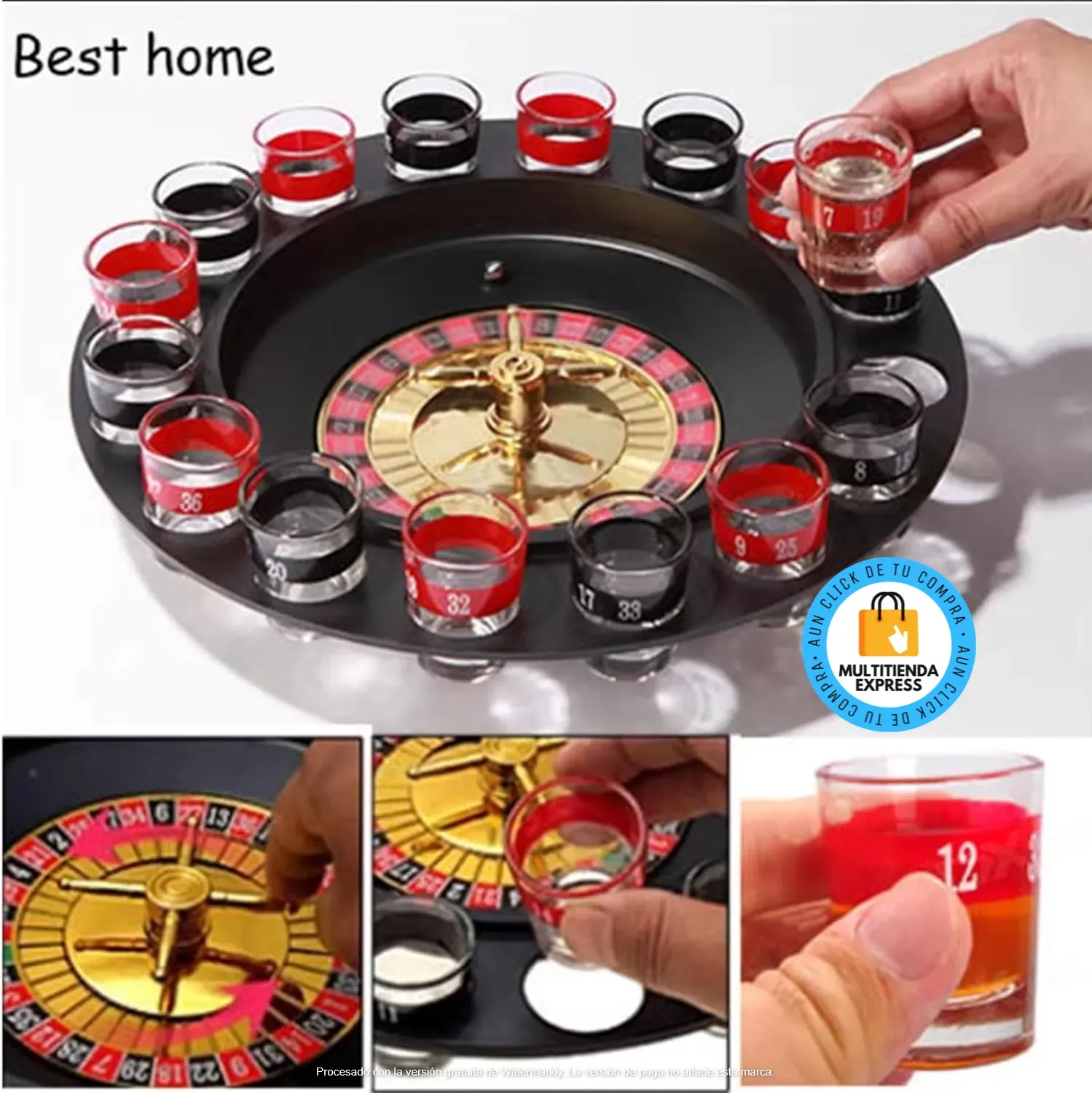 Ruleta De Tragos Shots