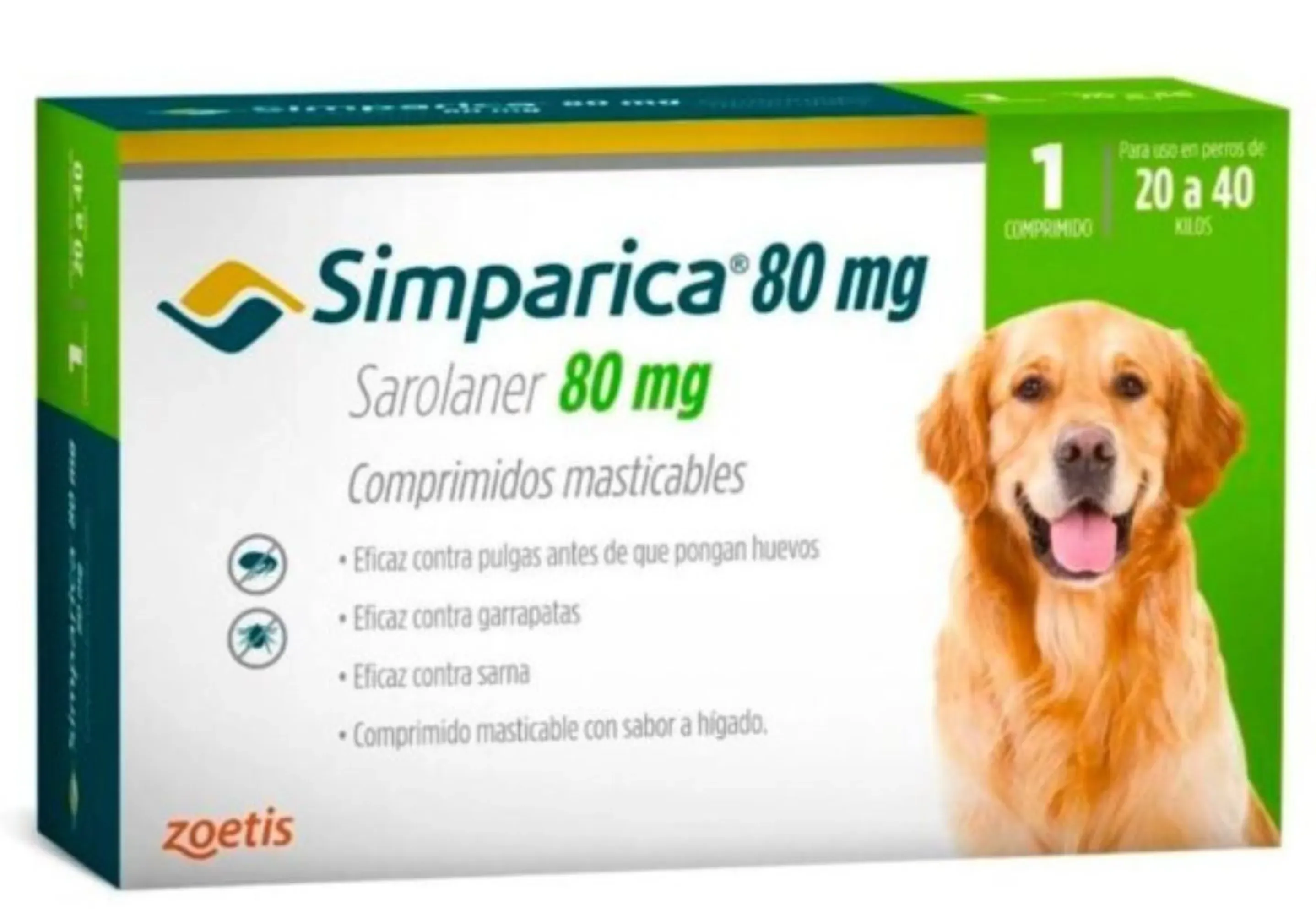 Simparica 80 Mg Caja x 1Tab Zoetis