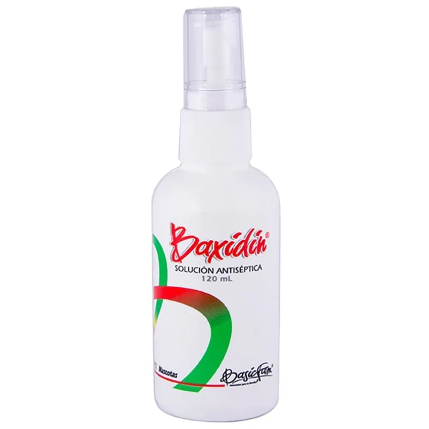 Baxidin Solución Antiséptica Perros Gatos 120Ml