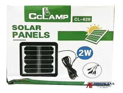 Mini Panel Solar Cargador De Celular Cl 620 2w