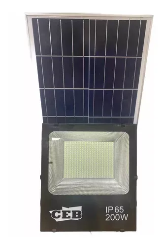 Reflector Led 200w Solar Luz Blanca