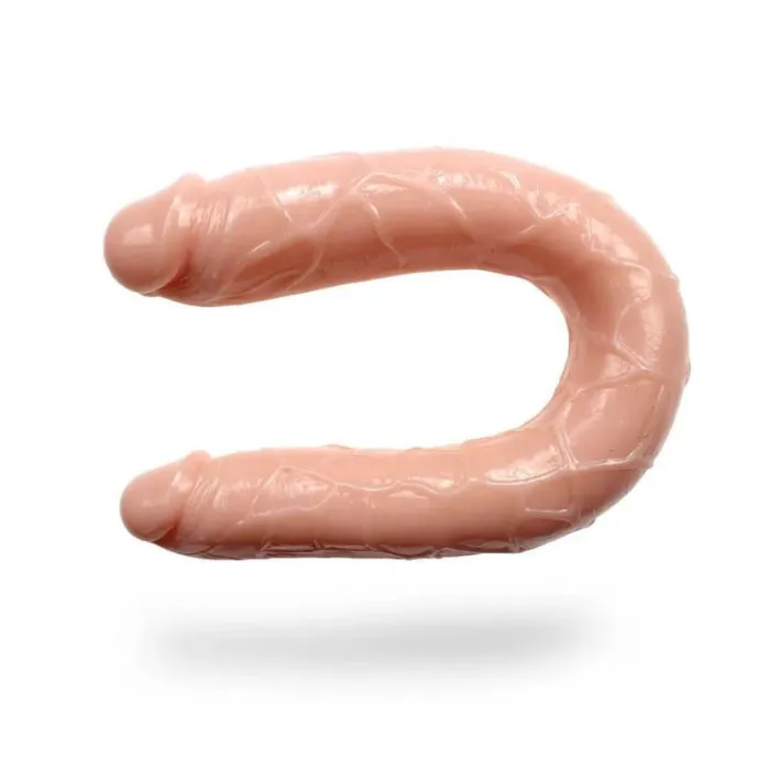   Dildo Consolador Doble Penetración Realista35.5 Cm Piel