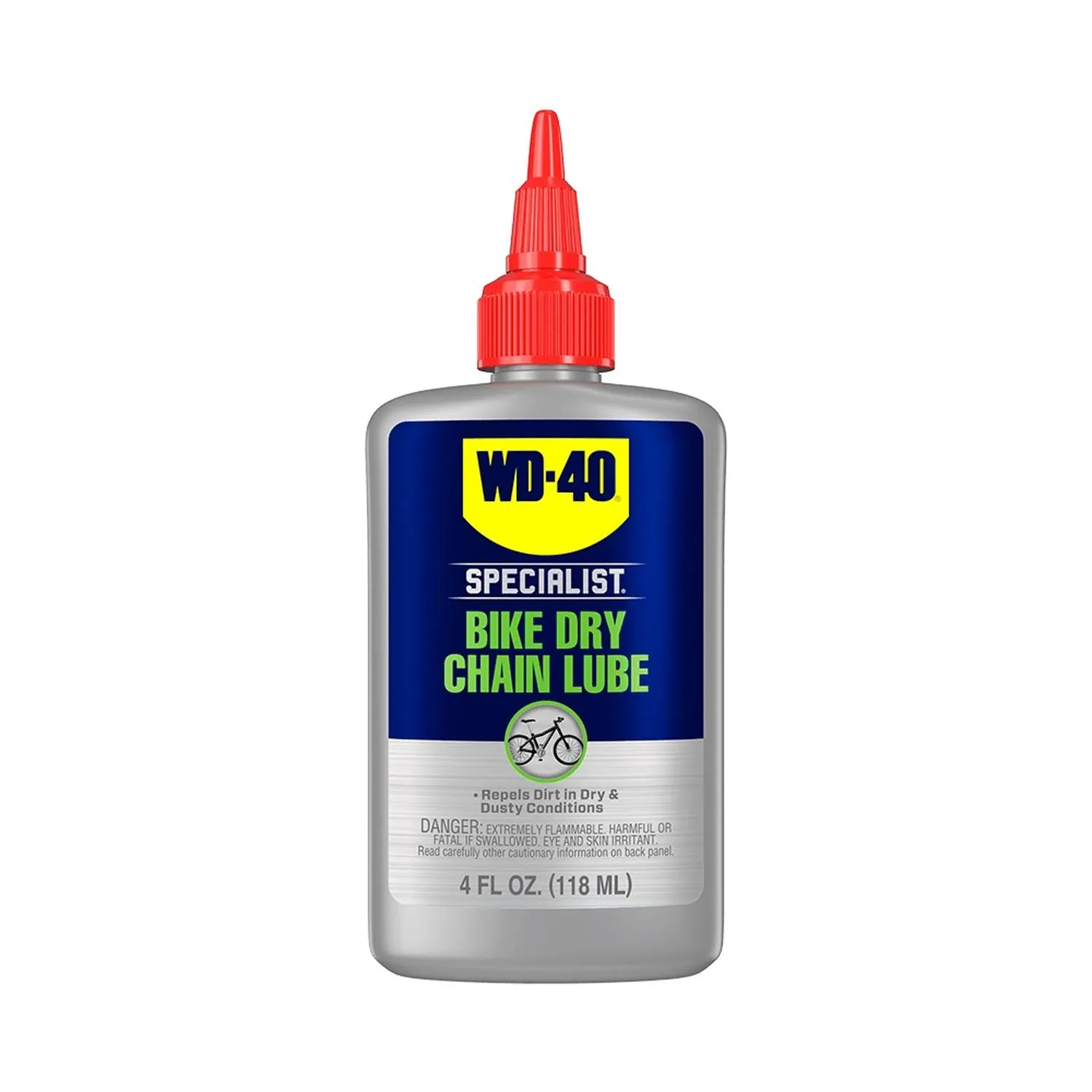 Lubricante Cadena WD-40 Bike Condiciones Secas 118 ml