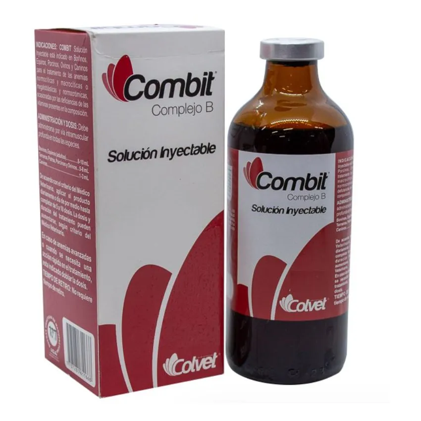 Combit Complejo B Inyectable Perros 500Ml