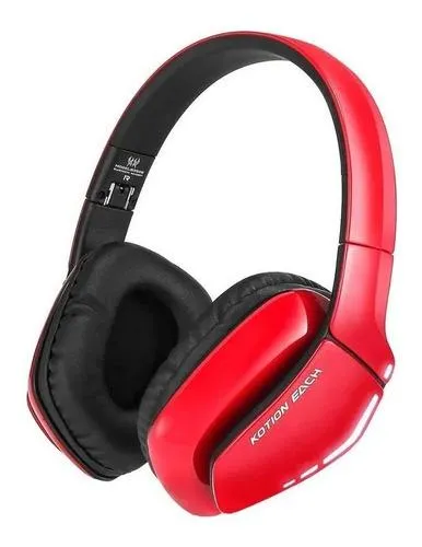 Audífonos Gamer Tipo Diadema Con Micrófono Kotion G3506 Roja