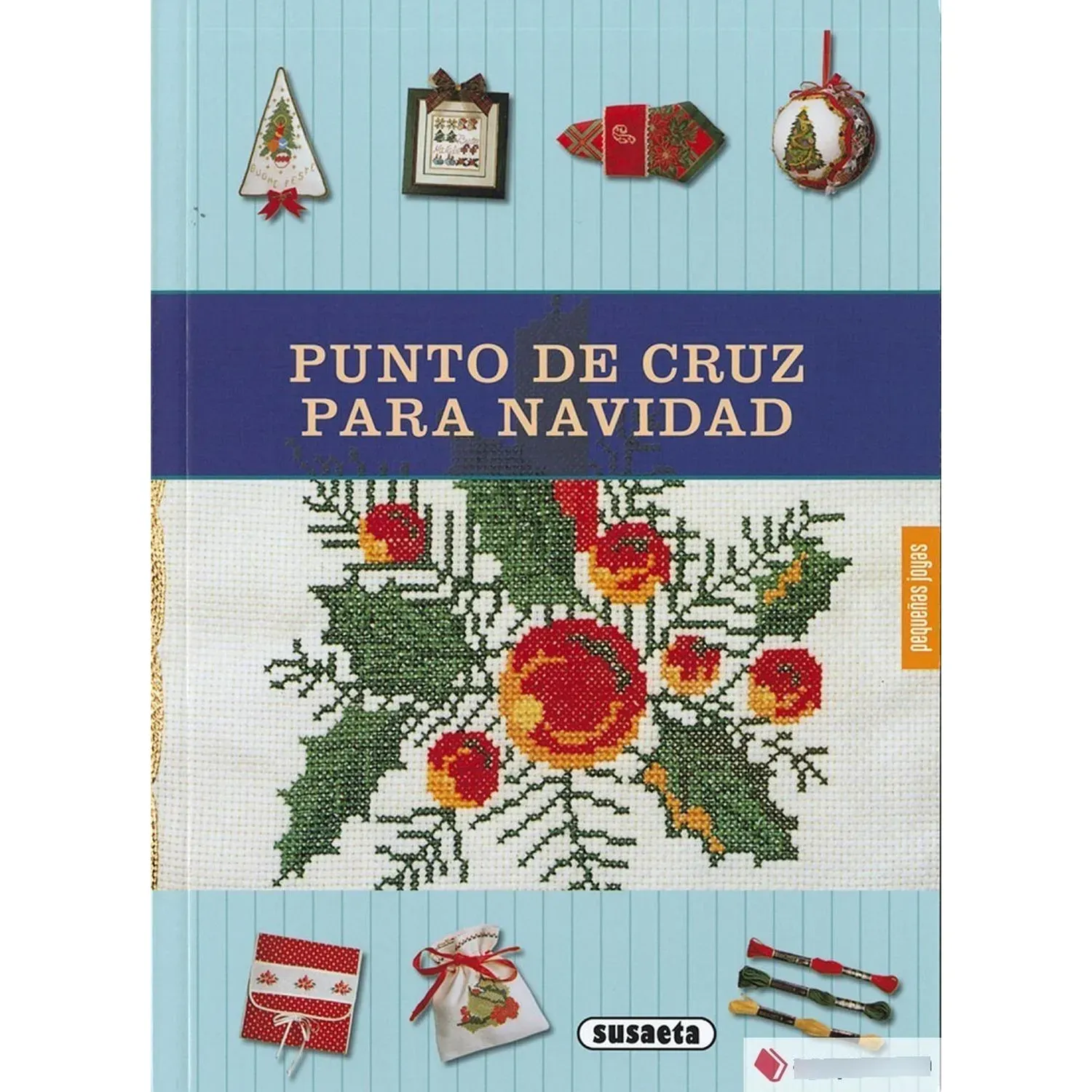 Punto De Cruz Para Navidad. Pequeñas Joyas