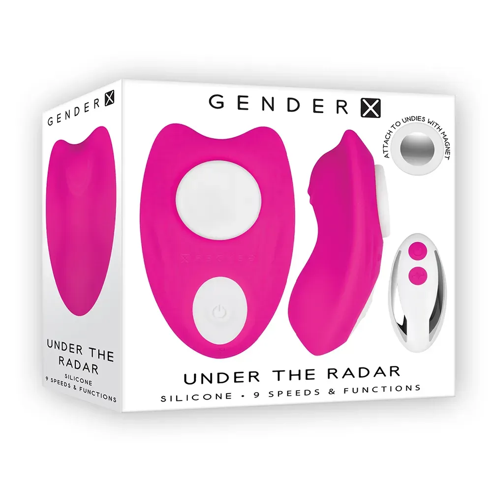 Vibrador Bajo El Radar Gender X