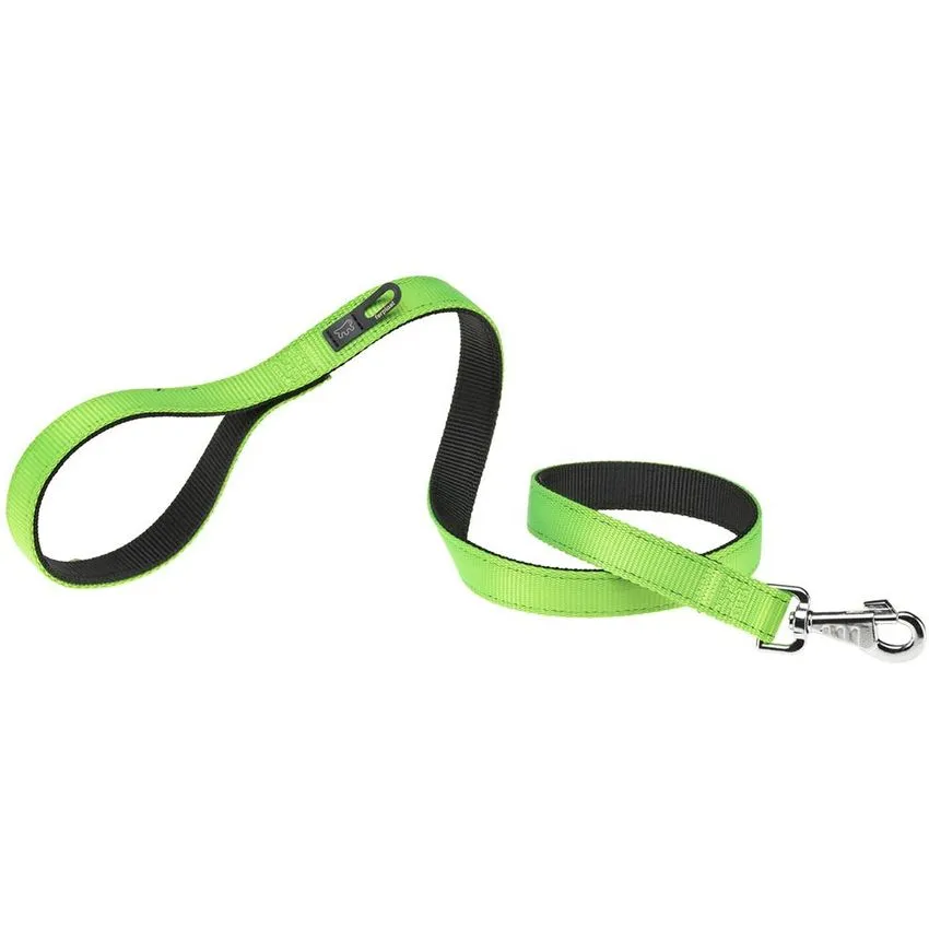 Correa Nylon Perro Ferplast Dual G25x110 Colours Verde