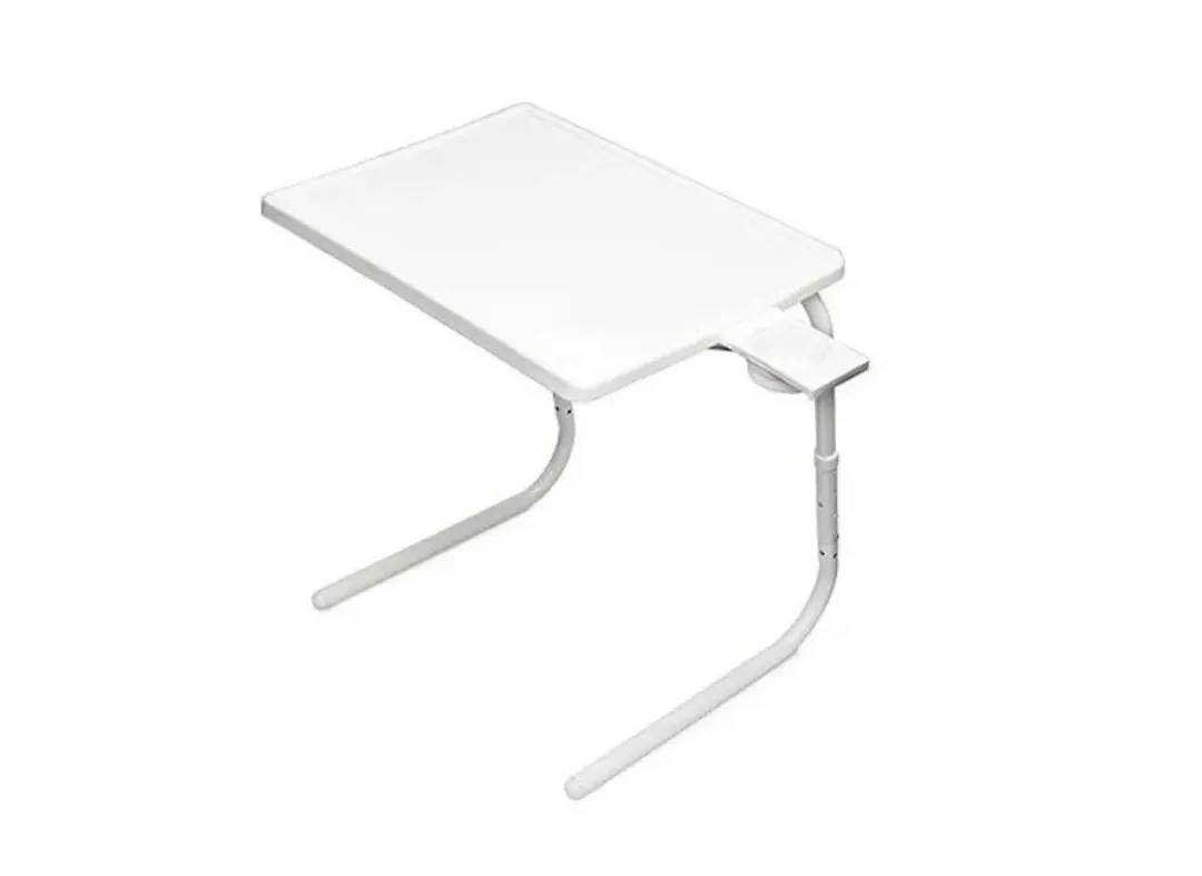 Mesa Portátil Plegable Table Blanca Mate Mesa Apoyo Soporte