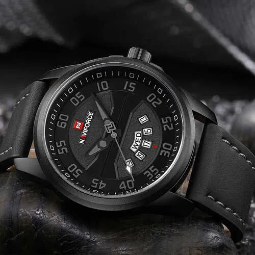 Reloj Naviforce Original NF9124 Negro