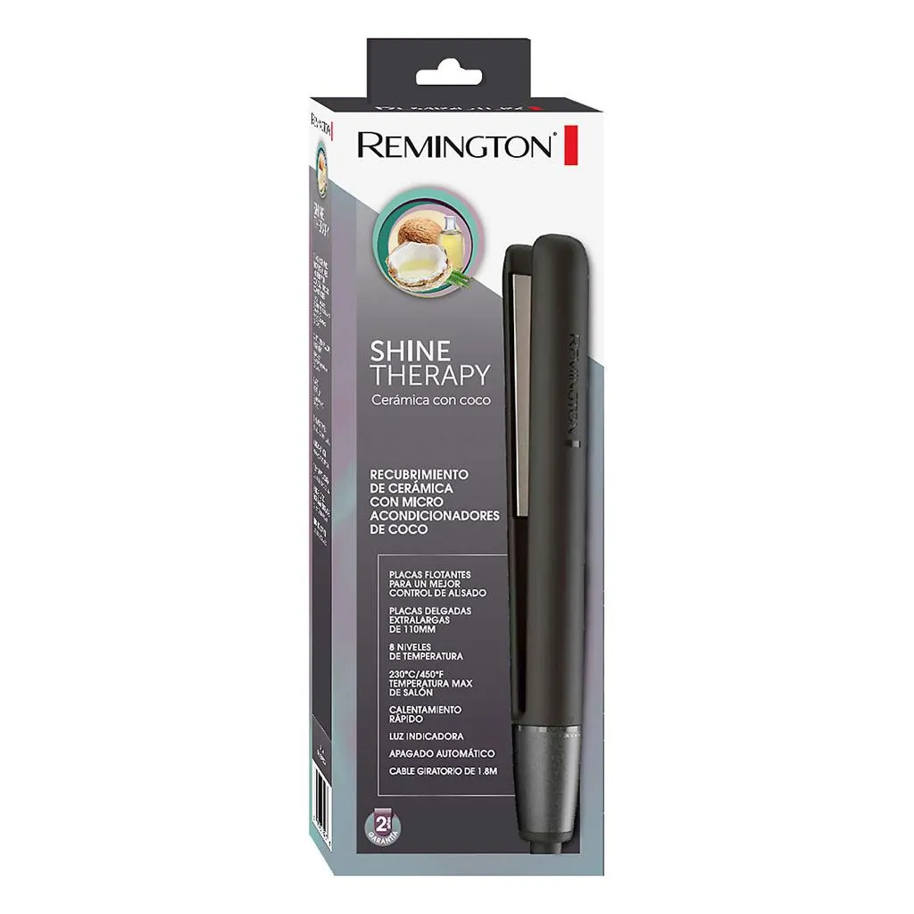 Plancha Remington Original Shine Therapy Coco