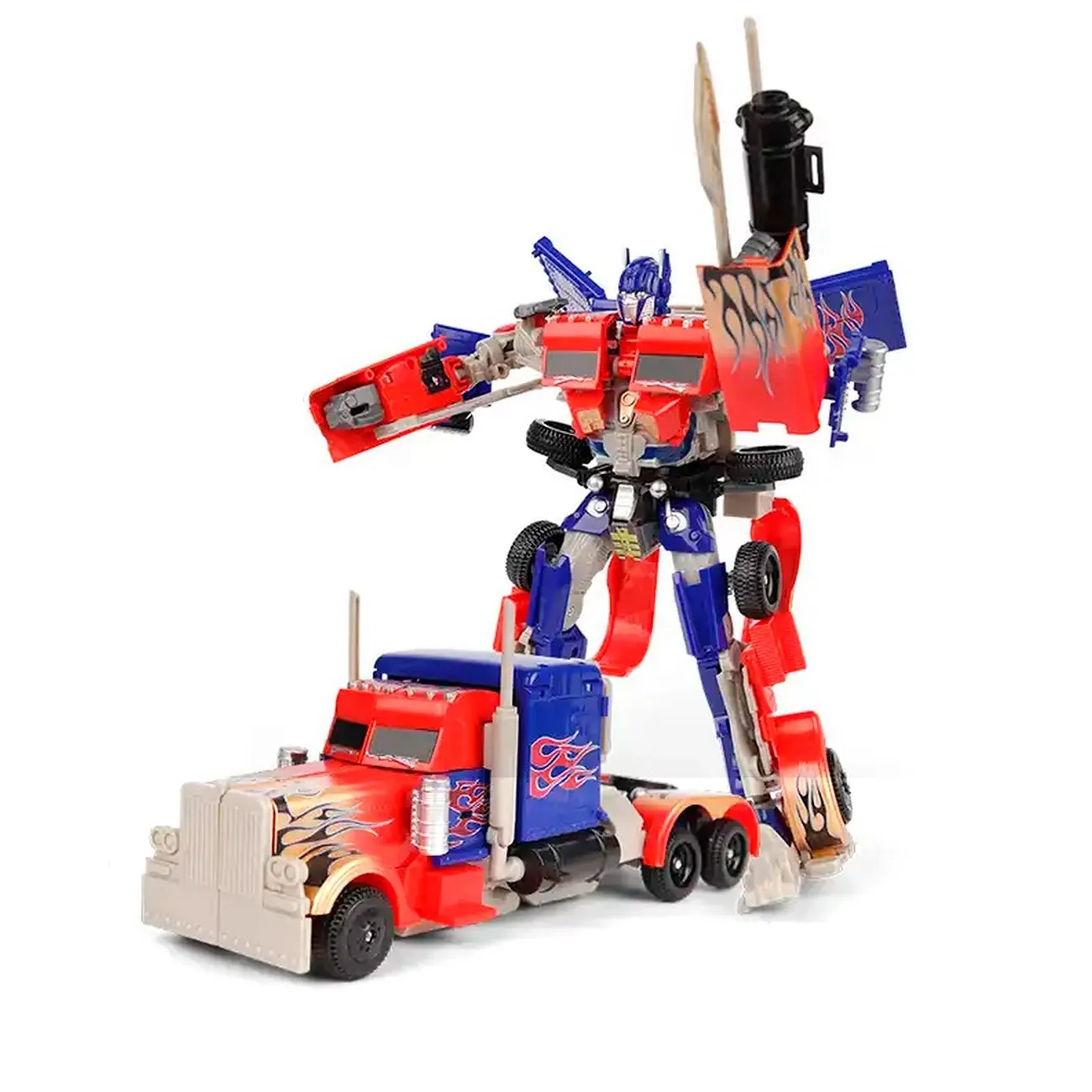 Transformers Optimus Prime Grande Carro Coleccionable 