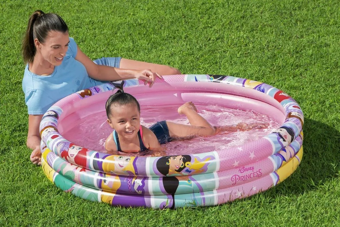 Piscina Tres Aros 122cm Diseño De Princesa Bestway 91047 