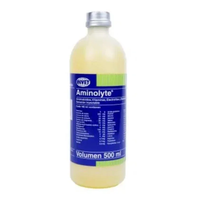 Aminolyte Hidratante Vitaminico Perros Gatos 500Ml