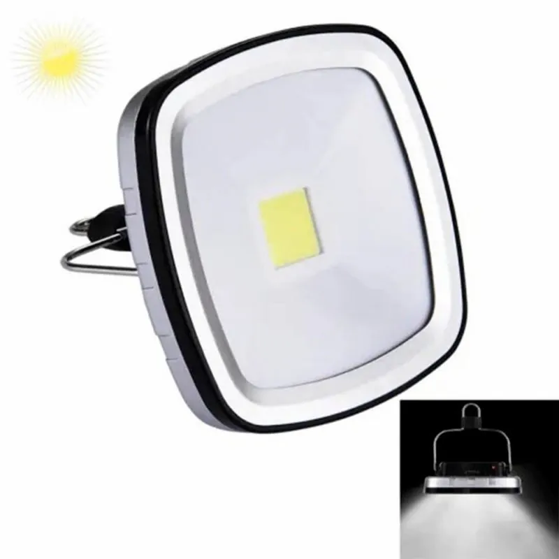 Luz Solar Multifuncional Lampara Panel Solar Usb Luz Blanca