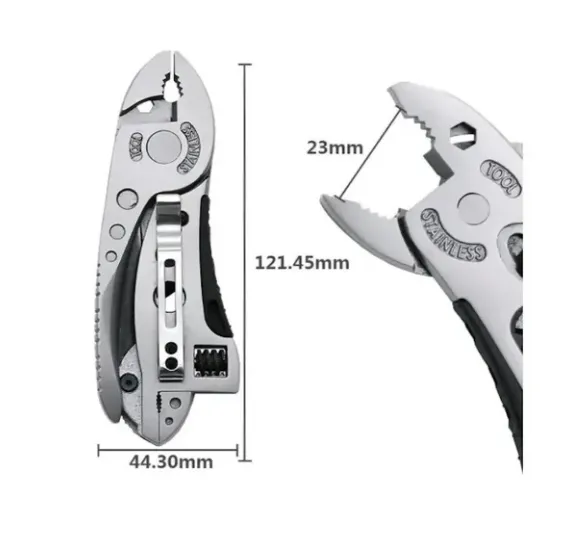 Multiherramienta Alicate Llave Alemana Destonillador Navaja